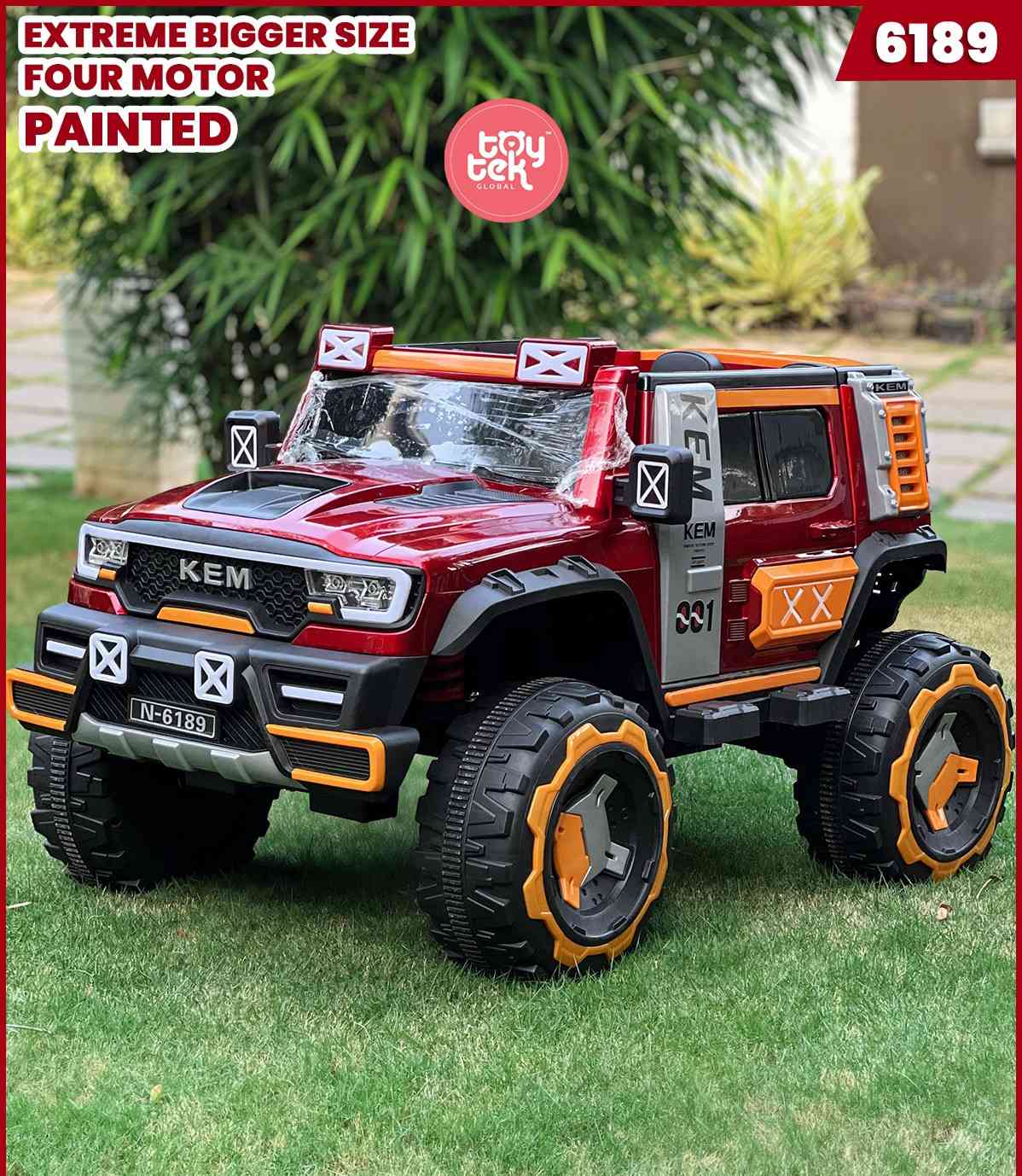 KEM JEEP PAINTED
